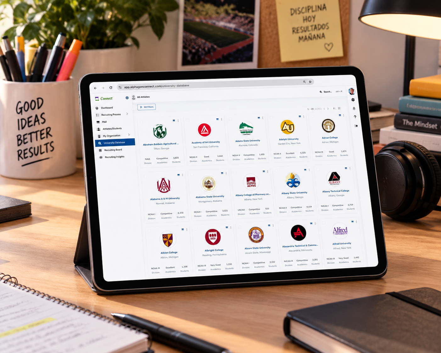 ALPHAGON lanza Alphagon Connect, su nueva plataforma tecnológica para conectar deportistas con universidades de Estados Unidos